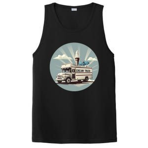 Vacation Ice Cream Truck Costume For Summer Memories Lovers Gift PosiCharge Competitor Tank