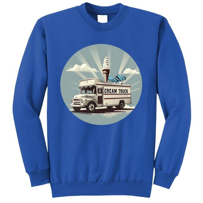 Vacation Ice Cream Truck Costume For Summer Memories Lovers Gift Sweatshirt