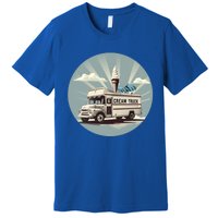 Vacation Ice Cream Truck Costume For Summer Memories Lovers Gift Premium T-Shirt