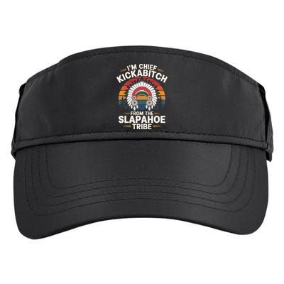 Vintage IM Chief Kickabitch From The Slapahoe Tribe Adult Drive Performance Visor