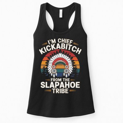 Vintage IM Chief Kickabitch From The Slapahoe Tribe Womens Tank Top