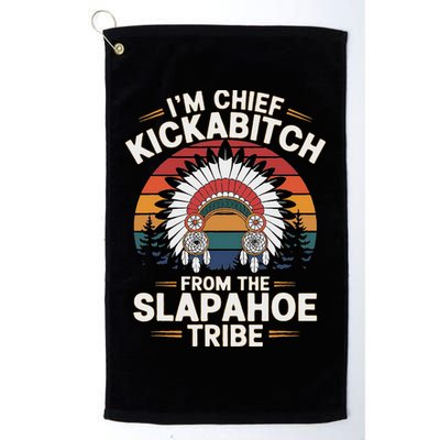 Vintage IM Chief Kickabitch From The Slapahoe Tribe Golf Towel