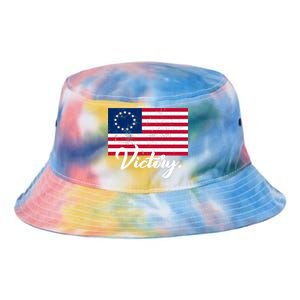 Victory America Betsy Ross Flag 1776 Tie Dye Newport Bucket Hat