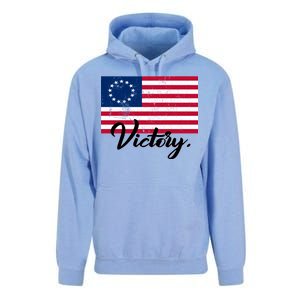 Victory America Betsy Ross Flag 1776 Unisex Surf Hoodie