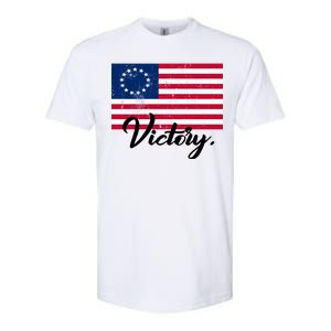 Victory America Betsy Ross Flag 1776 Softstyle CVC T-Shirt