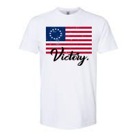 Victory America Betsy Ross Flag 1776 Softstyle CVC T-Shirt