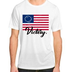 Victory America Betsy Ross Flag 1776 Adult ChromaSoft Performance T-Shirt