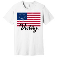 Victory America Betsy Ross Flag 1776 Premium T-Shirt