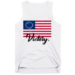 Victory America Betsy Ross Flag 1776 Tank Top