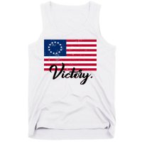 Victory America Betsy Ross Flag 1776 Tank Top