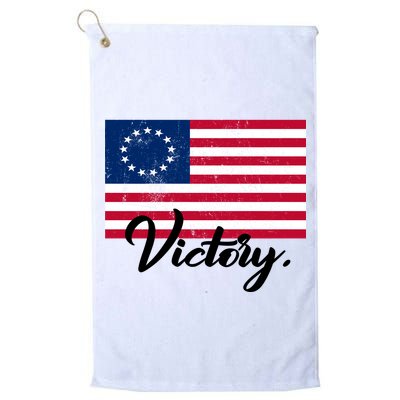 Victory America Betsy Ross Flag 1776 Golf Towel