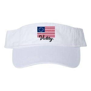 Victory America Betsy Ross Flag 1776 Valucap Bio-Washed Visor