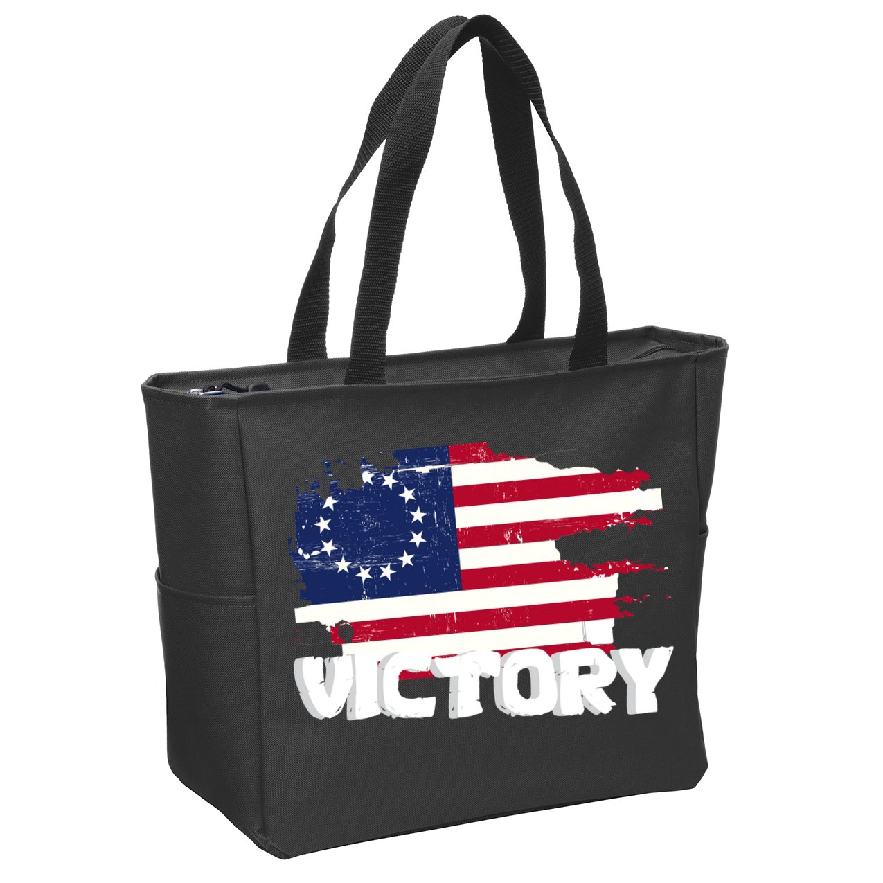 Victory Betsy Ross Original Flag Zip Tote Bag