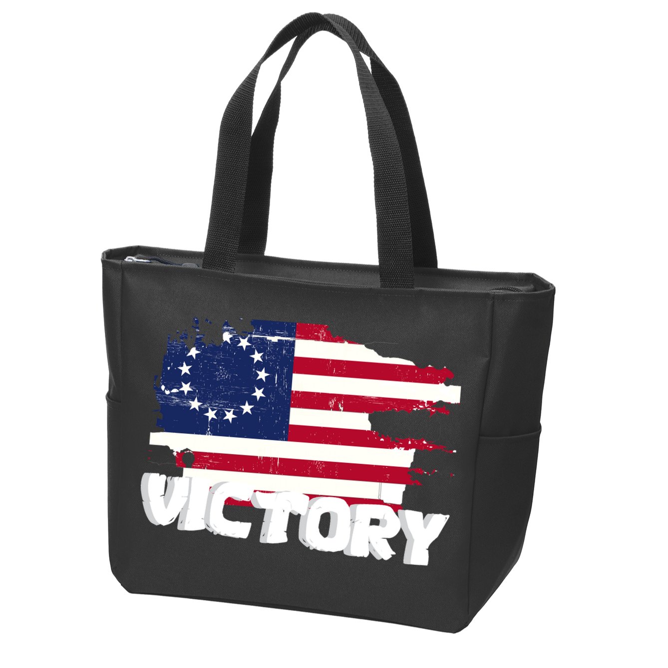 Victory Betsy Ross Original Flag Zip Tote Bag