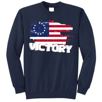 Victory Betsy Ross Original Flag Tall Sweatshirt