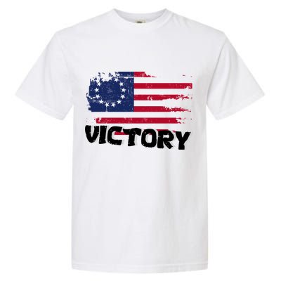 Victory Betsy Ross Original Flag Garment-Dyed Heavyweight T-Shirt