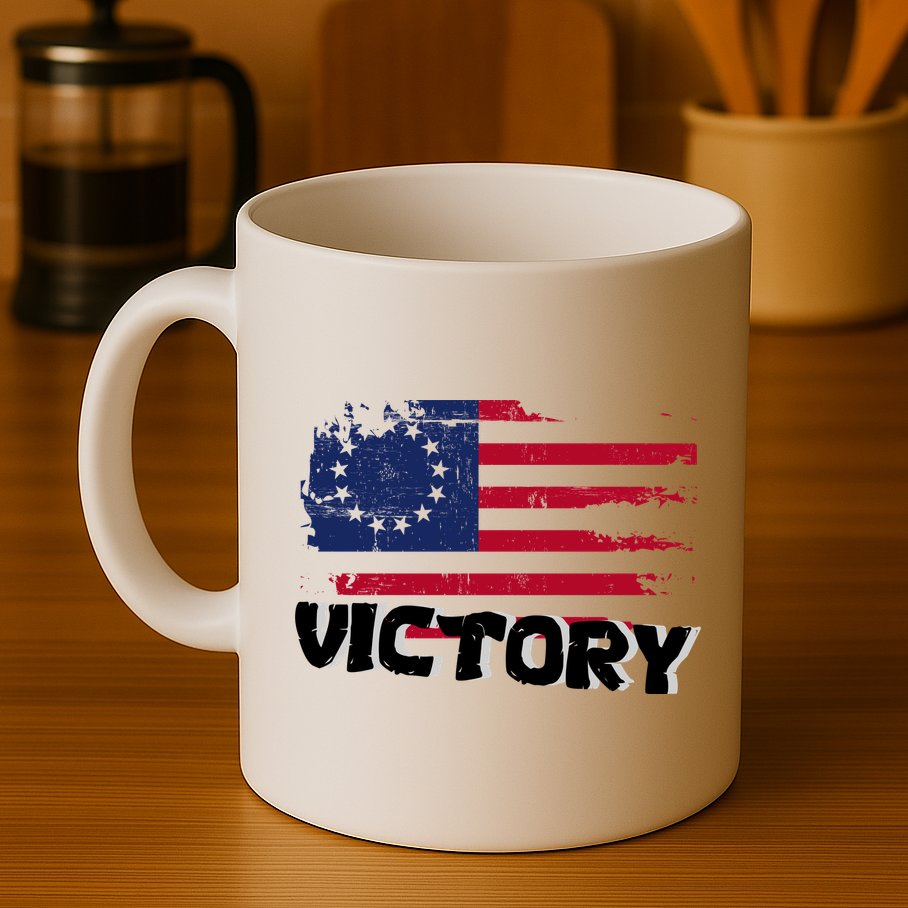 Victory Betsy Ross Original Flag Mug