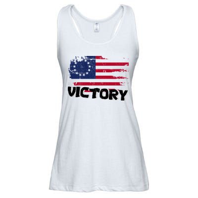 Victory Betsy Ross Original Flag Ladies Essential Flowy Tank