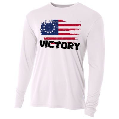 Victory Betsy Ross Original Flag Cooling Performance Long Sleeve Crew