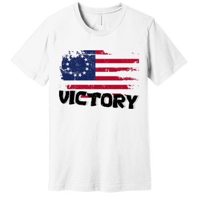 Victory Betsy Ross Original Flag Premium T-Shirt
