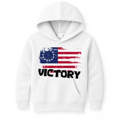 Victory Betsy Ross Original Flag Kids Hoodie