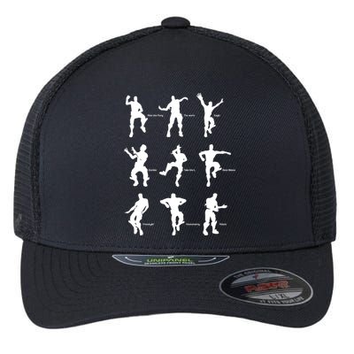 Victory Royale Gamer Dance Moves Flexfit Unipanel Trucker Cap