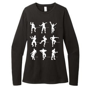 Victory Royale Gamer Dance Moves Womens CVC Long Sleeve Shirt