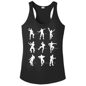 Victory Royale Gamer Dance Moves Ladies PosiCharge Competitor Racerback Tank