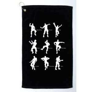 Victory Royale Gamer Dance Moves Platinum Collection Golf Towel