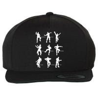 Victory Royale Gamer Dance Moves Wool Snapback Cap