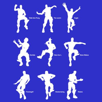 Victory Royale Gamer Dance Moves T-Shirt