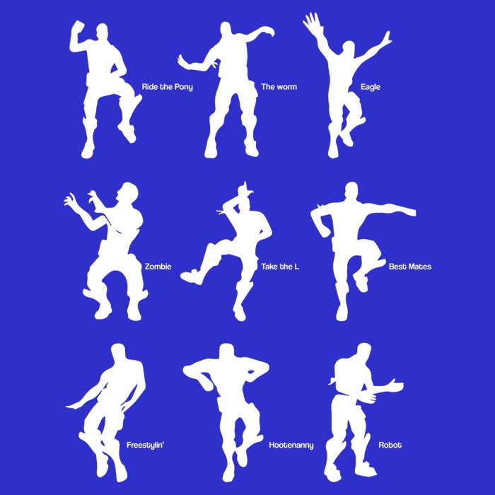 Victory Royale Gamer Dance Moves T-Shirt