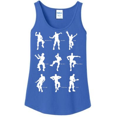 Victory Royale Gamer Dance Moves Ladies Essential Tank