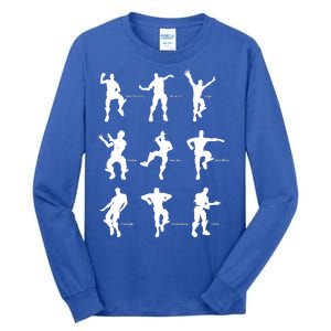 Victory Royale Gamer Dance Moves Tall Long Sleeve T-Shirt