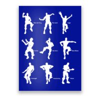 Victory Royale Gamer Dance Moves Poster