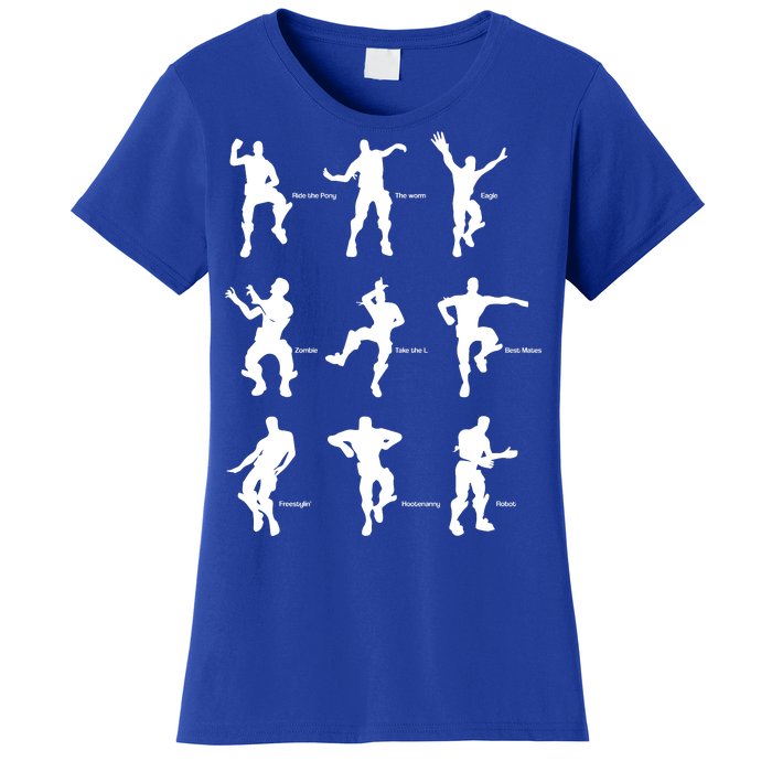 Victory Royale Gamer Dance Moves Women's T-Shirt