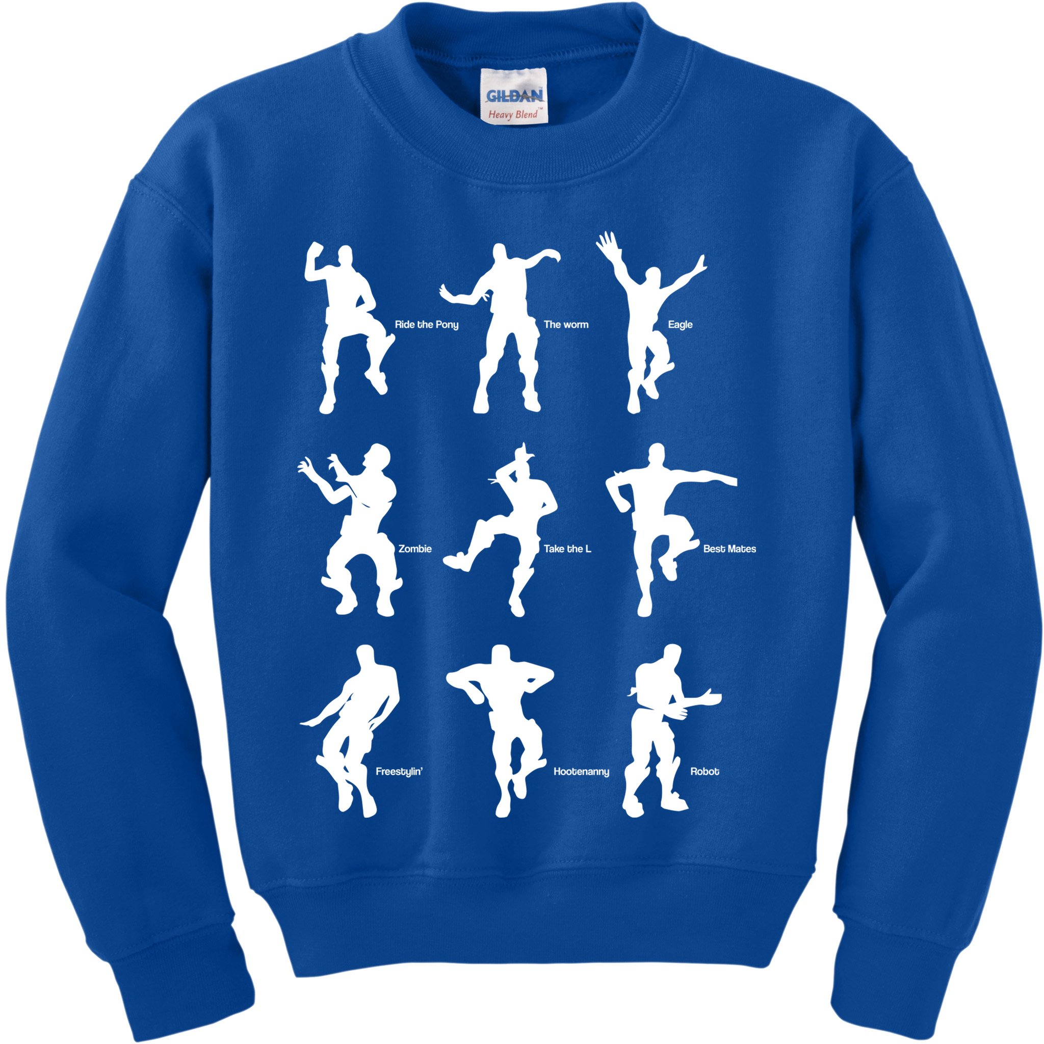 Victory Royale Gamer Dance Moves Kids Sweatshirt