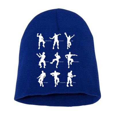 Victory Royale Gamer Dance Moves Short Acrylic Beanie