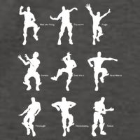 Victory Royale Gamer Dance Moves Vector Backpack