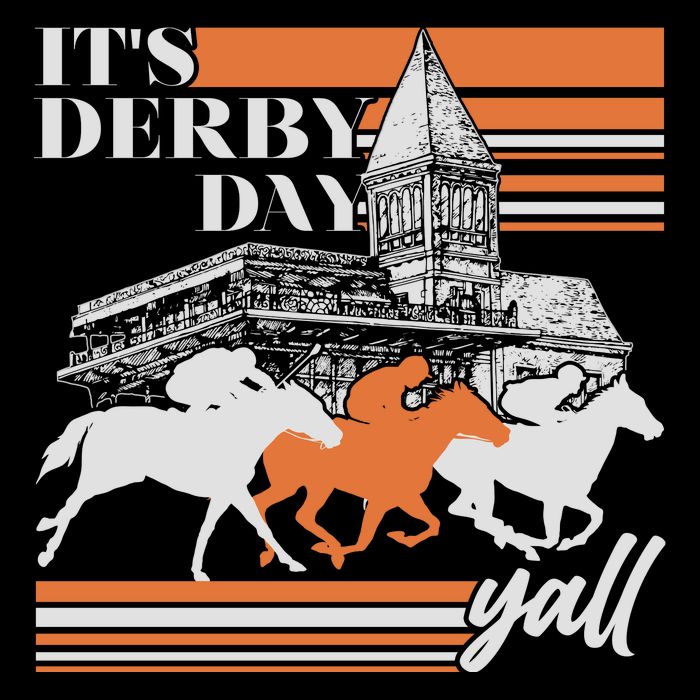Vintage It's Derby Day Yall Horse Racing Doggie Tank
