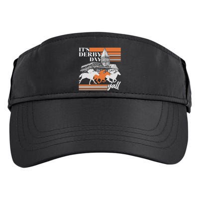 Vintage It's Derby Day Yall Horse Racing Adult Drive Performance Visor