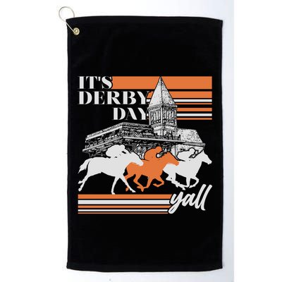 Vintage It's Derby Day Yall Horse Racing Golf Towel