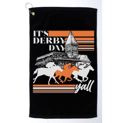 Vintage It's Derby Day Yall Horse Racing Platinum Collection Golf Towel