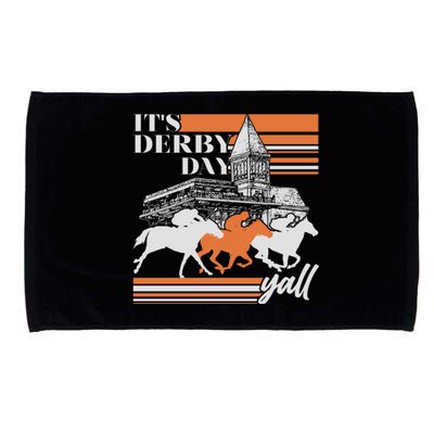 Vintage It's Derby Day Yall Horse Racing Microfiber Hand Towel