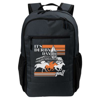 Vintage It's Derby Day Yall Horse Racing Daily Commute Backpack