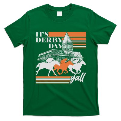 Vintage It's Derby Day Yall Horse Racing T-Shirt