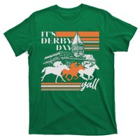 Vintage It's Derby Day Yall Horse Racing T-Shirt