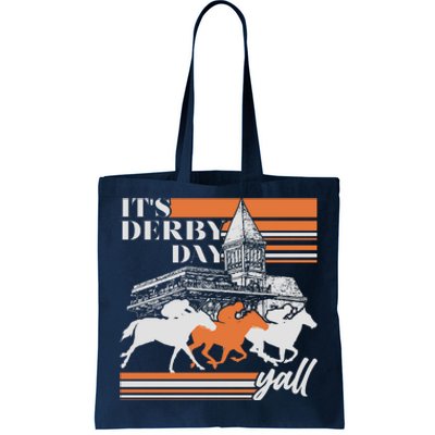 Vintage It's Derby Day Yall Horse Racing Tote Bag