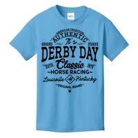 Vintage It's Derby Day Classic Horse Racing Kids T-Shirt