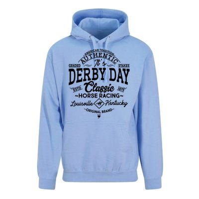 Vintage It's Derby Day Classic Horse Racing Unisex Surf Hoodie